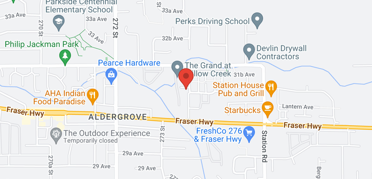 map of 54 27456 32 AVENUE